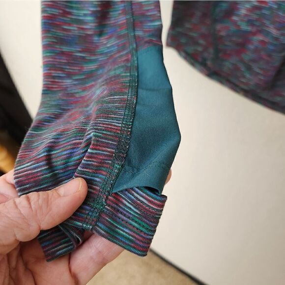 REI multicolored 1/2 zip hoodie pullover - Picture 4 of 10